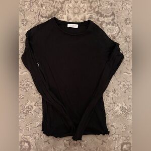 Aritzia Black Long Sleeve Tee